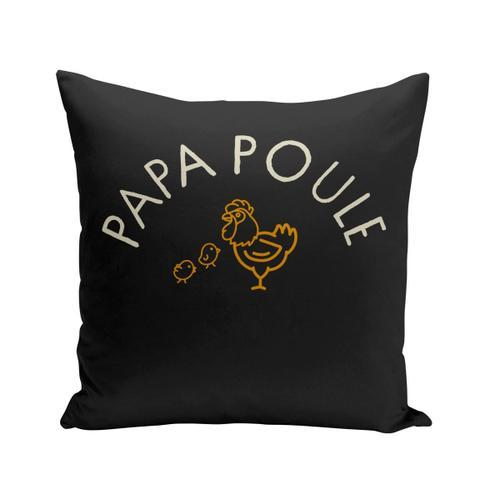 Housse De Coussin 40x40 Cm Papa Poule Famille Mignon Animal on Productcaster.