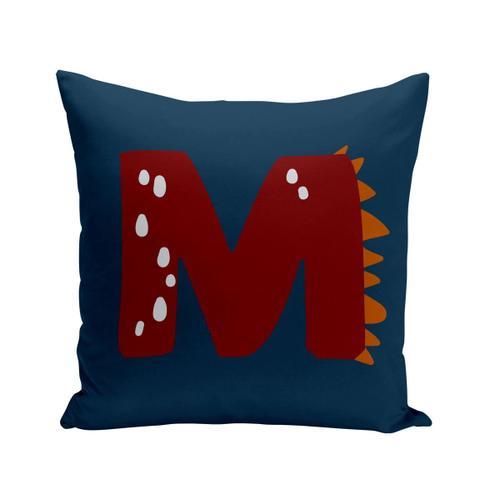 Housse De Coussin 40x40 Cm M Maxime Marion Lettre Prénom Dinosaure ... on Productcaster.