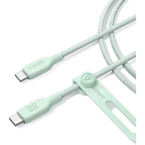 Vert naturel. Cable USB C vers USB C (240 W, 1,8 m), cable de charg... on Productcaster.