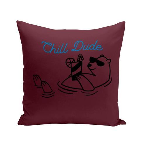 Coussin 40x40 Cm Chill Dude Ours Tranquille Enfant Soleil on Productcaster.