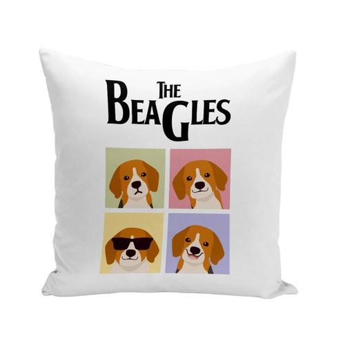 Coussin 40x40 Cm The Beagles Parodie Chien Animaux De Compagnie on Productcaster.