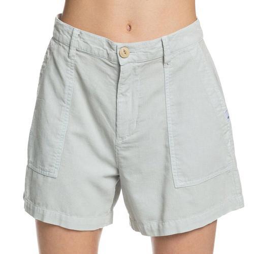 Short Gris En Velours Côtelé Femme Quiksilver on Productcaster.