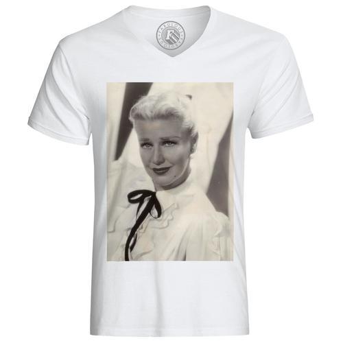 T-Shirt Homme Photo De Star Célébrité Ginger Rogers Actrice Vieux C... on Productcaster.