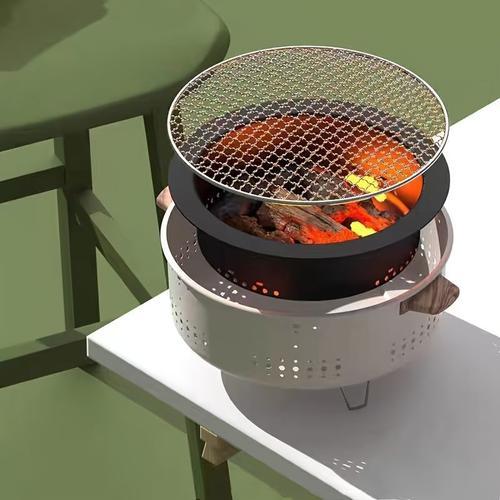 -Barbecue portable en acier inoxydable ¿ Facile à nettoyer, design ... on Productcaster.