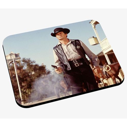 Tapis de Souris Photo de Film Cowboy Shérif Western Duel au Revolve... on Productcaster.