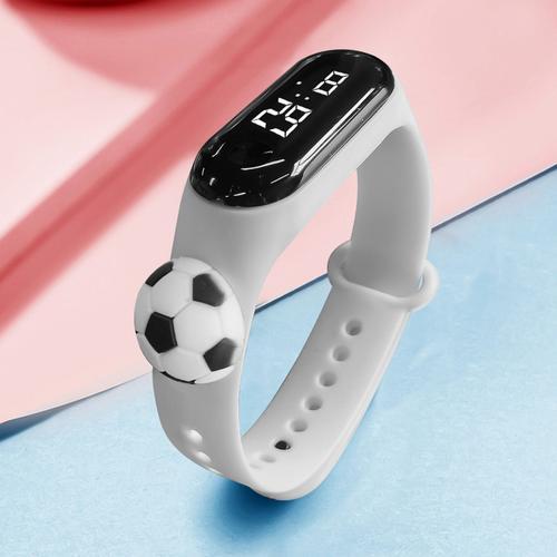 Montre Led En Silicone Pour Enfants,Adaptée Aux Étudiants,Montres É... on Productcaster.