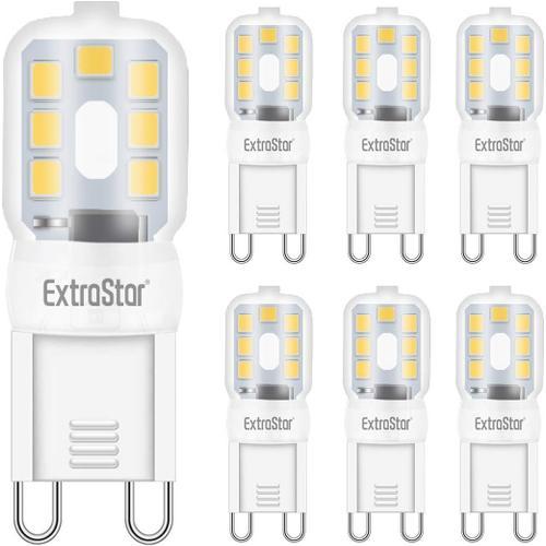 Blanc Chaud Ampoule Led G9, 2,5w Équivalent À Une Lampe Halogène 20... on Productcaster.