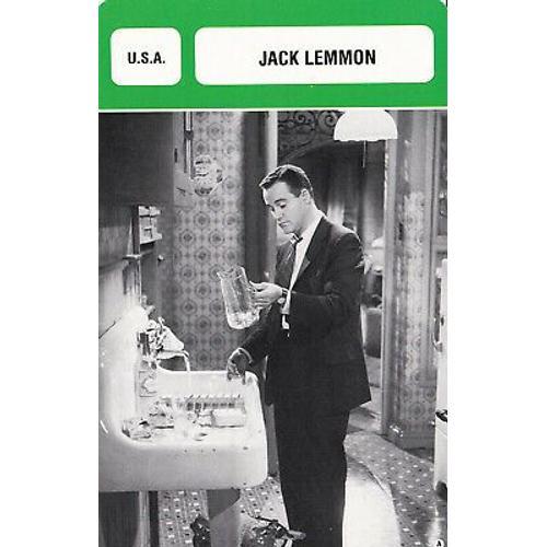 Fiche Monsieur Cinema Jack Lemmon on Productcaster.