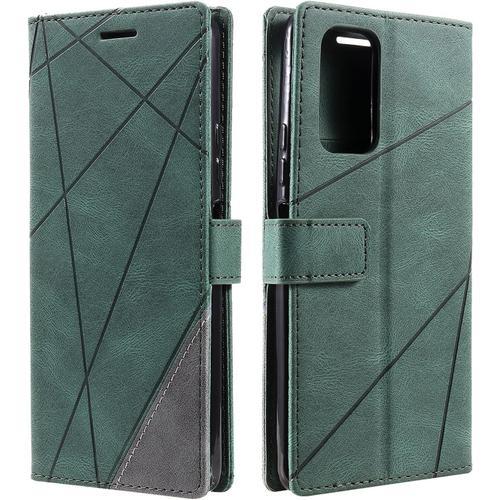 Coque Pour Xiaomi Redmi 10, Etui En Cuir Pu Portefeuille Housse Fer... on Productcaster.