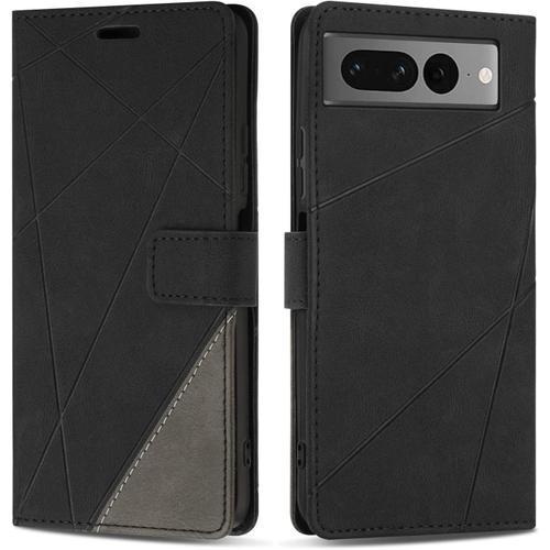 Etui Coque Pour Google Pixel 7 Pro, Protection Housse En Cuir Pu Po... on Productcaster.