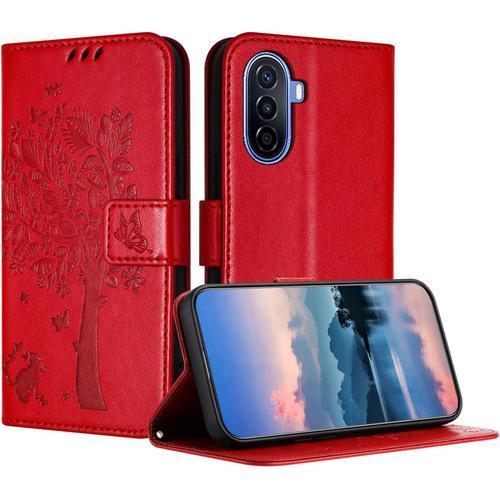 Coque Pour Huawei Nova Y70 / Y70 Plus, Coque Portefeuille Housse Cu... on Productcaster.