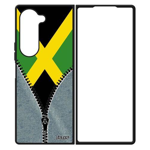 Coque Silicone Drapeau Jamaique Jamaicain Samsung Z Fold 6 Foot Ant... on Productcaster.