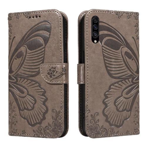 Flip Étui Pour Samsung Galaxy A50/A50s/A30s Papillon En Relief Cuir... on Productcaster.