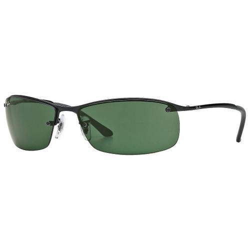 Lunette De Soleil Rectangulaire Ray-Ban Noir - S on Productcaster.