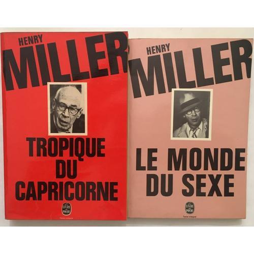 Le Monde Du Sexe / Tropique Du Capricorne (Lot De 2 Livres) on Productcaster.