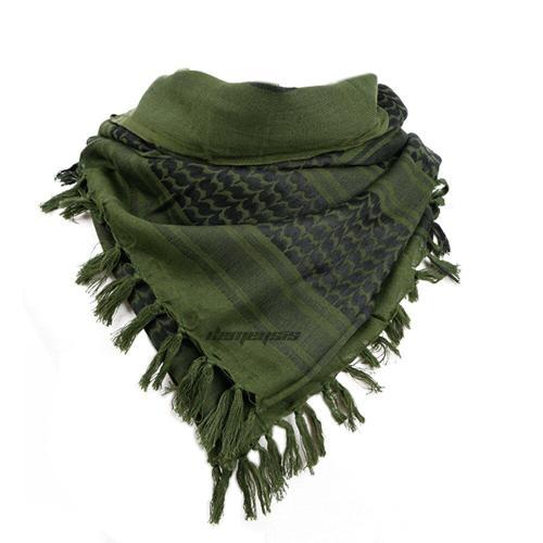 Green -Foulard Tactique Pour La Chasse, Randonnée, Camping, Écharpe... on Productcaster.