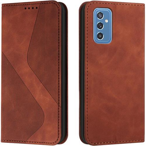 Coque Pour Samsung Galaxy M52 5g, Etui Samsung M52 5g Cuir, Housse ... on Productcaster.