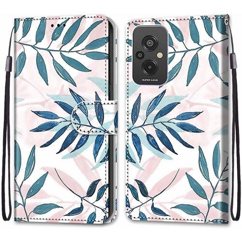 Coque Pour Xiaomi Redmi 11 Prime 4g, Etui En Cuir Pu Portefeuille H... on Productcaster.