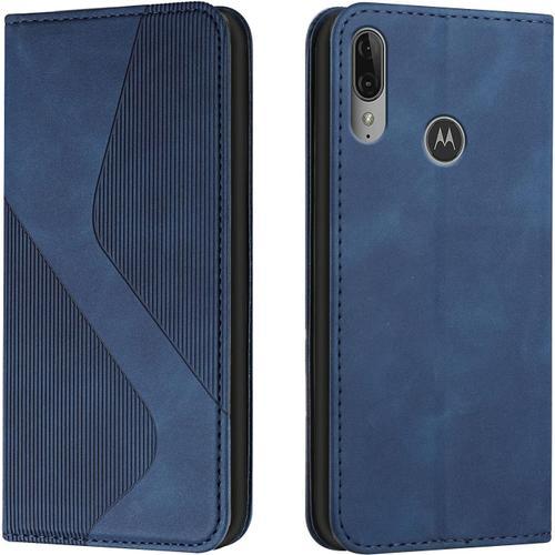 Coque Pour Motorola Moto E6 Plus, Etui Motorola Moto E6 Plus Cuir, ... on Productcaster.