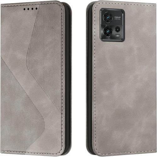 Coque Pour Motorola Moto G72, Etui Motorola Moto G72 Cuir, Housse E... on Productcaster.