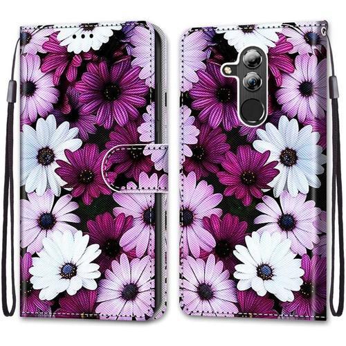 Coque Pour Huawei Mate 20 Lite, Etui En Cuir Pu Portefeuille Housse... on Productcaster.