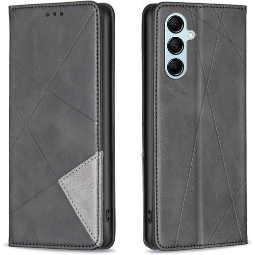 Coque Pour Samsung Galaxy M14 5g, Housse Portefeuille En Cuir Etui ... on Productcaster.