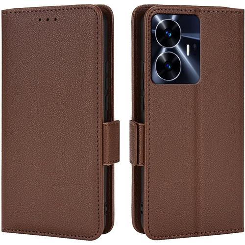 Etui En Cuir Pour Realme C55 / Realme Narzo N55 (6.72 Inches), Coq... on Productcaster.