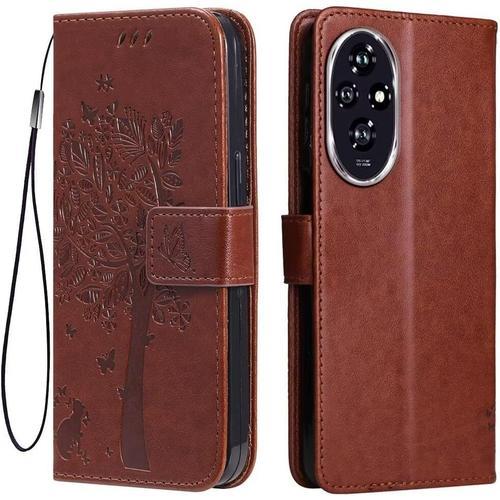 Etui En Cuir Pour Honor 200 5g (6.7 Inches), Coque Housse De Telep... on Productcaster.