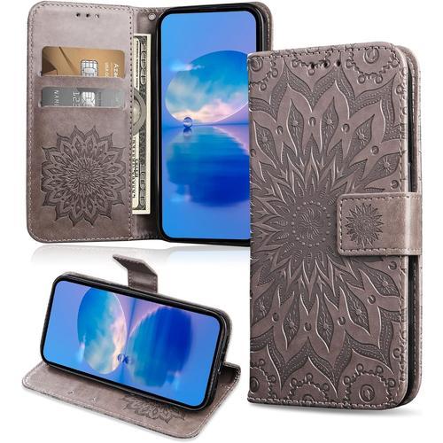 Coque Pour Galaxy Xcover 5, Protection Etui En Pu Cuir Portefeuille... on Productcaster.