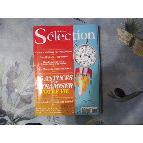 Sélection Reader's Digest 871 "25 Astuces Pour Dynamiser Votre Vie" on Productcaster.