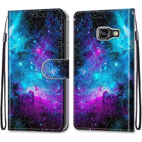 Coque Pour Samsung Galaxy A3 2016 / A310, Etui En Cuir Pu Portefeui... on Productcaster.