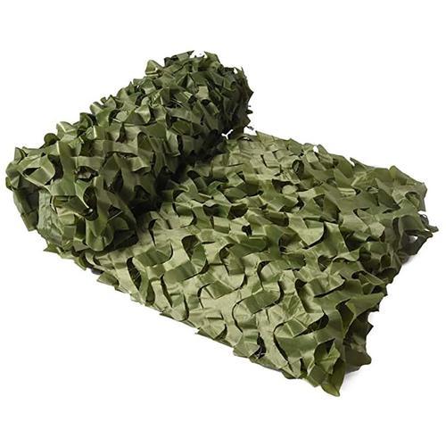 Pure Green 2x4m -Filet De Camouflage Militaire À Double Couche Pour... on Productcaster.