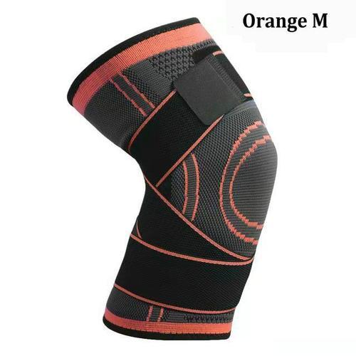 1pc Orange M -Genouillère De Sport Élastique 3d Pour Homme,1 Pièce,... on Productcaster.