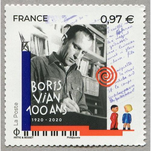 France 1920, Très Beau Timbre Neuf** Luxe Yvert 5383, Boris Vian, I... on Productcaster.