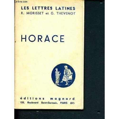 Horace - Chapitre Xv De Les Lettre Latines - Ce Fascicule Répond Sp... on Productcaster.