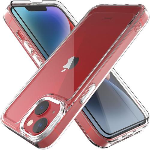 Coque Compatible Avec Iphone 14 6.1 Pouces Avec Verre Trempé,Transp... on Productcaster.