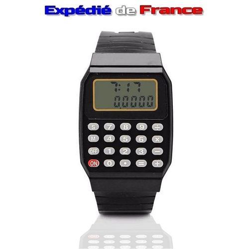 Montre Calculatrice Vintage - Tout Public - Expédiée De France - on Productcaster.