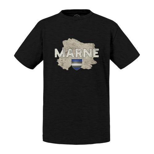 T-Shirt Enfant Marne Departement 51 Chalons En Champagne Carte Anci... on Productcaster.