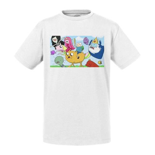 T-Shirt Enfant Adventure Time Finn Dessin Anime Enfant Cartoon on Productcaster.