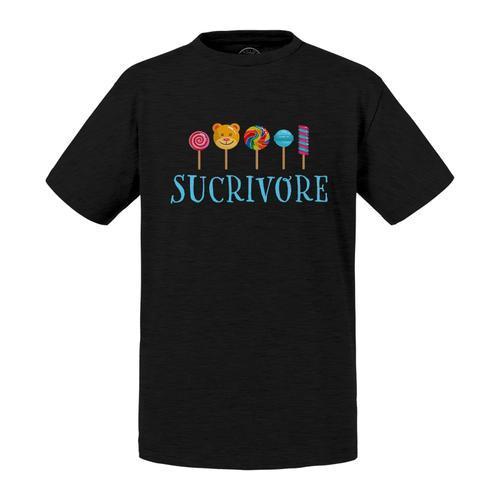 T-Shirt Enfant Sucrivore Bonbon Glaces Dessert Chocolat on Productcaster.