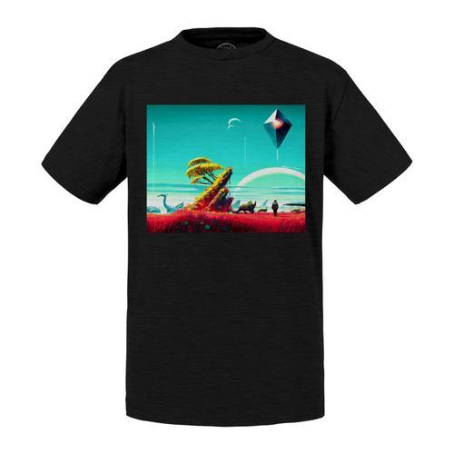 T-Shirt Enfant Planete Inconnue Science Fiction Fusée Fantastique on Productcaster.