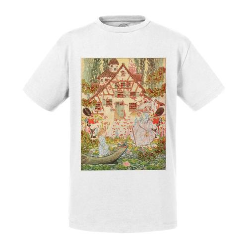 T-Shirt Enfant La Reine Des Neiges Les Contes D'andersen Illustrati... on Productcaster.