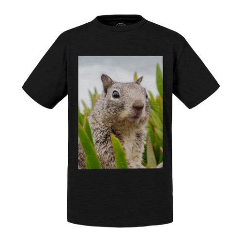 T-Shirt Enfant Marmotte Dans L'herbe Animal Sauvage Mignon Photo Na... on Productcaster.