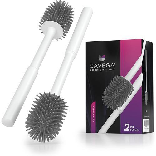 Blanc. Blanc. L'original ¿ Lot de 2 brosses WC de rechange en silic... on Productcaster.