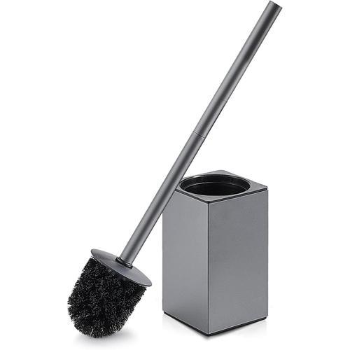 Gris Gris Brosse WC Brosse de Toilette avec Manche en Acier Inoxyda... on Productcaster.