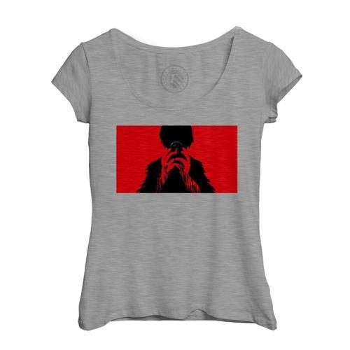 T-Shirt Femme Col Echancré Arya Stark Valaar Morgulis Game Of Thrones on Productcaster.