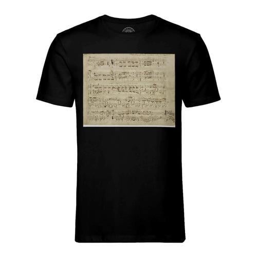 T-Shirt Homme Col Rond Chopin Partition Manuscrit Polonaise Piano M... on Productcaster.