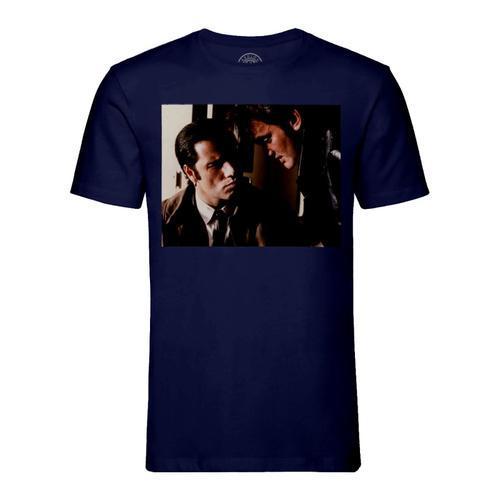 T-Shirt Homme Col Rond Pulp Fiction Tarantino John Travolta Cinema ... on Productcaster.