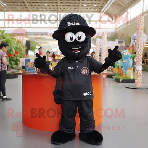 Personnage De Costume De Mascotte Redbrokoly De Pad Thai Noir Habil... on Productcaster.