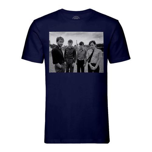 T-Shirt Homme Col Rond Joy Division Ian Curtis Live Punk Rock Photo... on Productcaster.